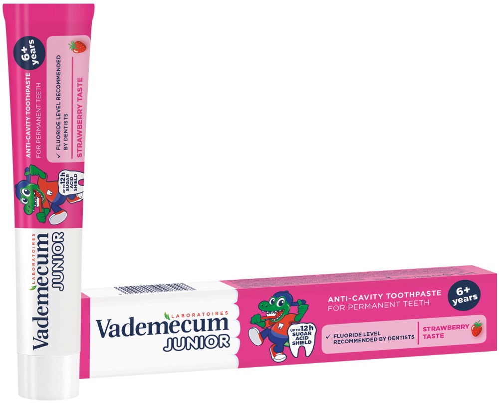 Vademecum Junior Strawberry Toothpaste -         -   