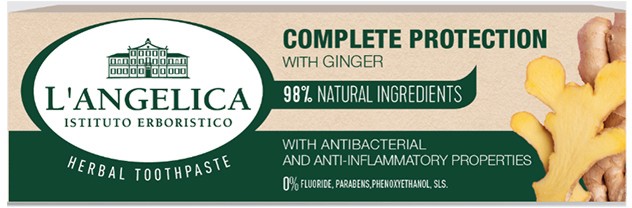 L'Angelica Complete Protection Herbal Toothpaste -         -   