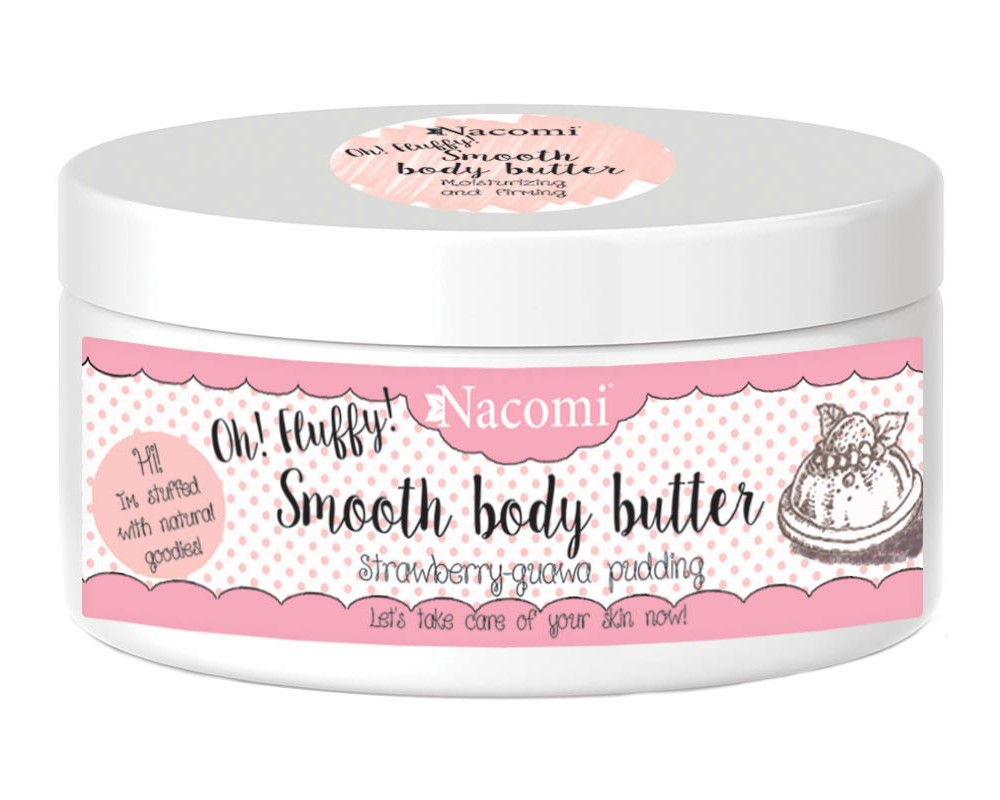 Nacomi Smooth Body Butter Strawberry-Guava Pudding -          - 
