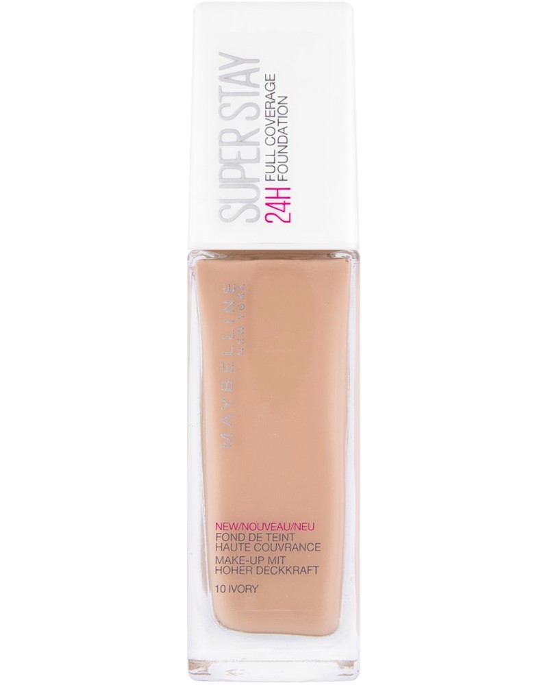 Maybelline SuperStay 24H Full Coverage Foundation -        -   