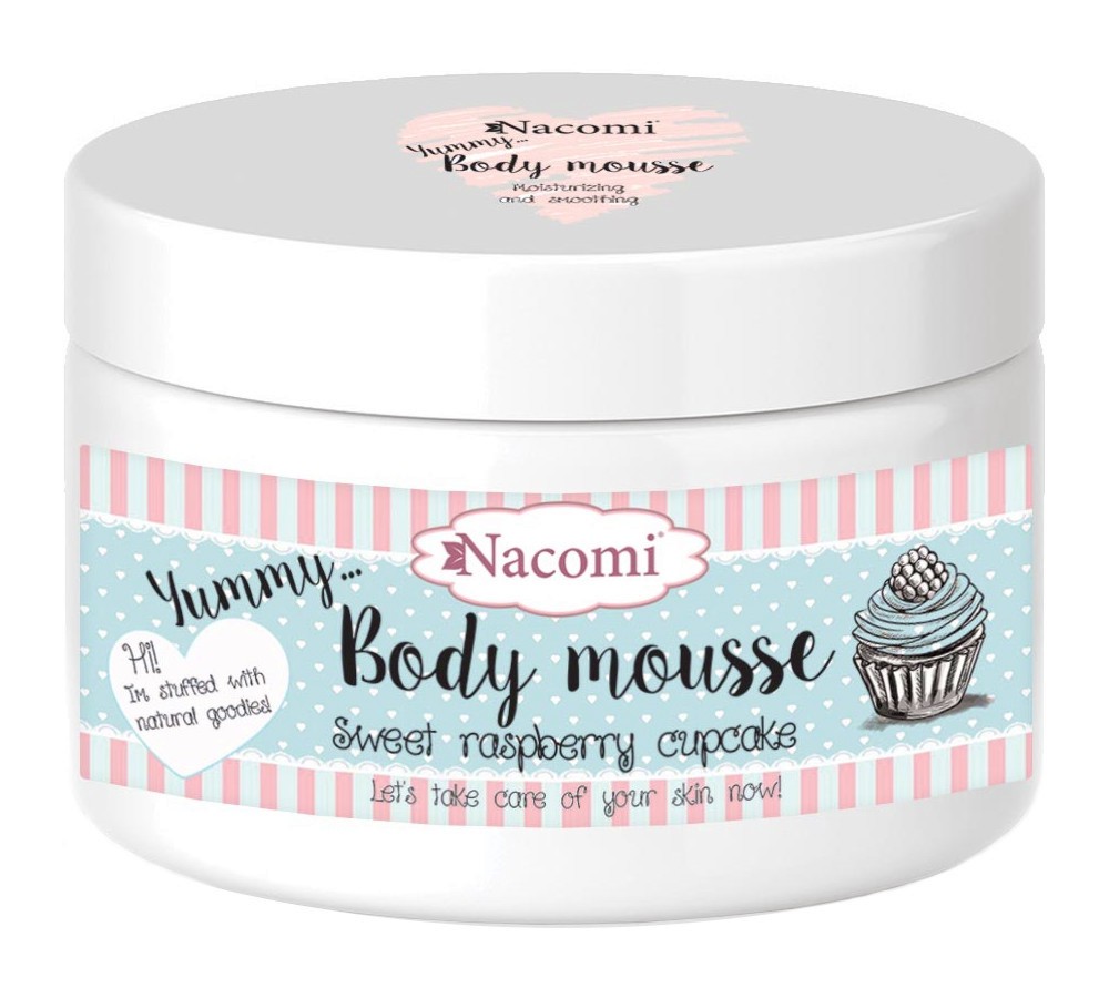 Nacomi Body Mousse Sweet Raspberry Cupcake -          - 