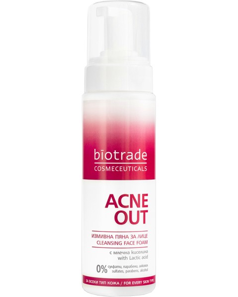 Biotrade Acne Out Cleansing Face Foam -           "Acne Out" - 