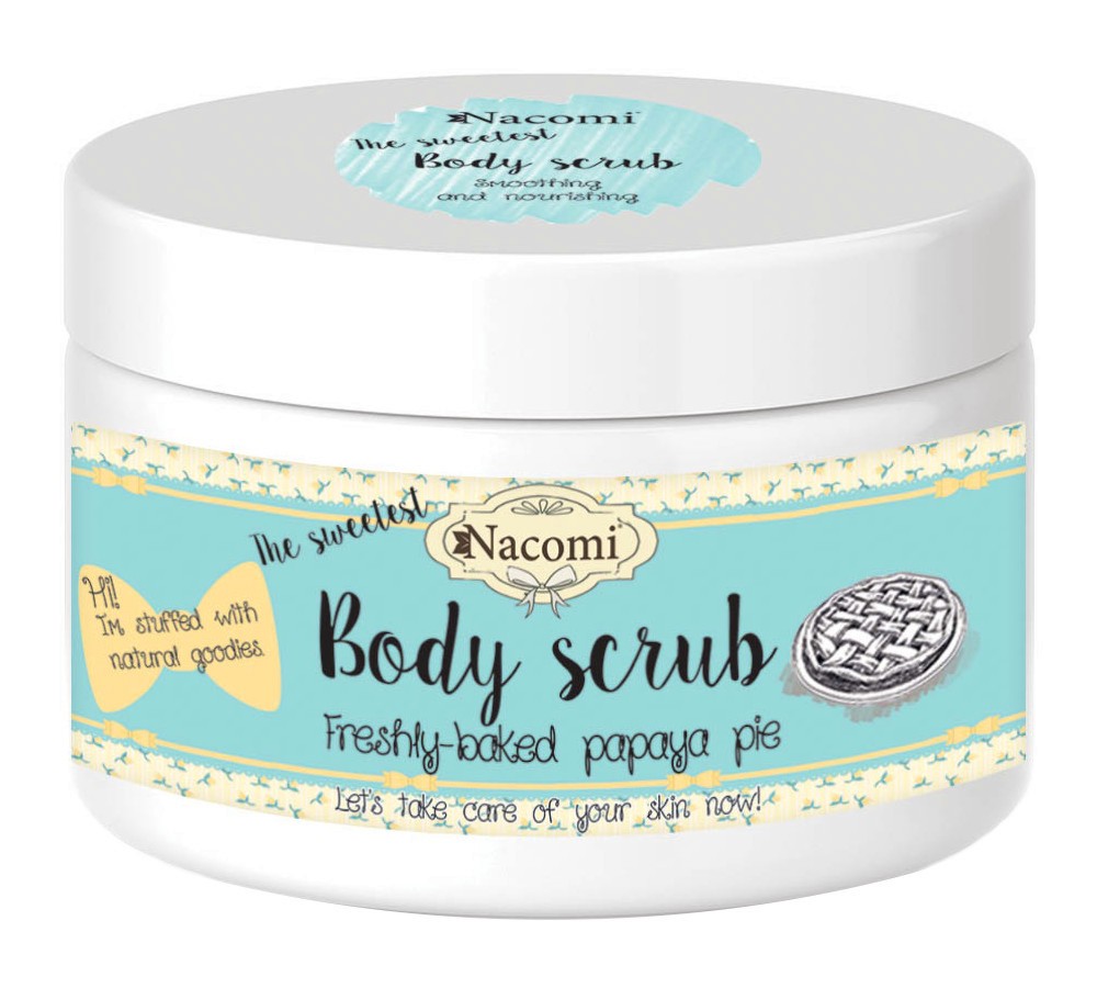 Nacomi Body Scrub Freshly Baked Papaya Pie -           - 