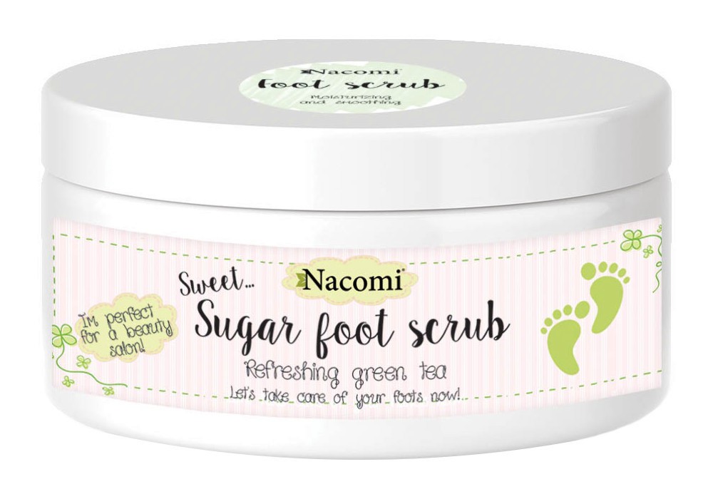 Nacomi Shugar Foot Scrub Refreshing Green Tea -          - 