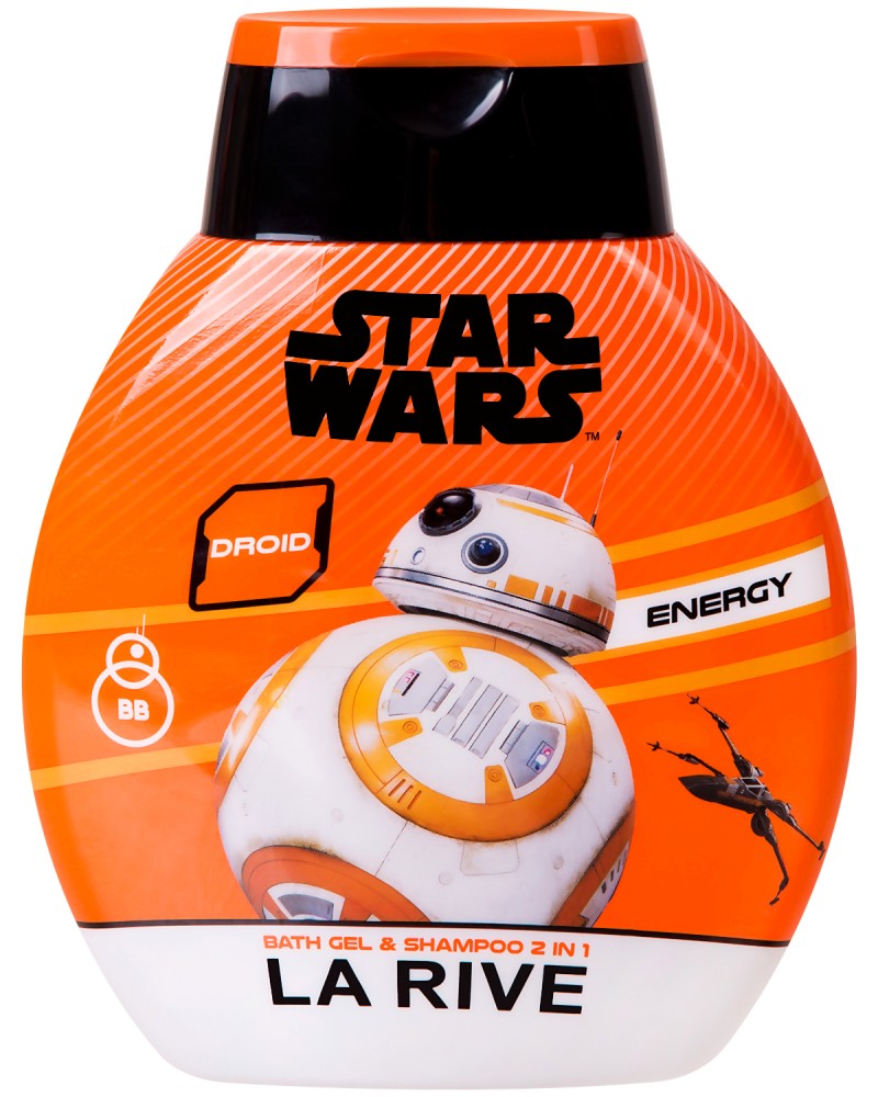La Rive Star Wars Droid Bath Gel & Shampoo 2 in 1 -       2  1   "Star Wars" - 