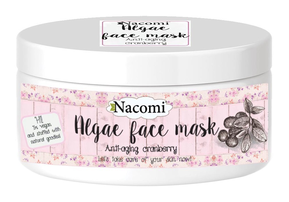 Nacomi Algae Face Mask Anti-Aging Cranberry -          - 