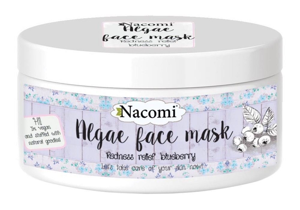 Nacomi Algae Face Mask Redness Relief Blueberry -          - 