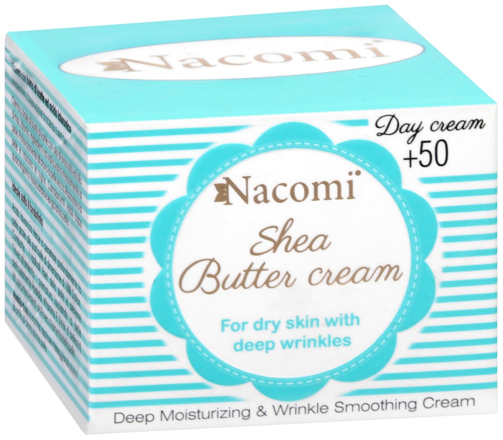 Nacomi Shea Butter Day Cream 50+ -            - 