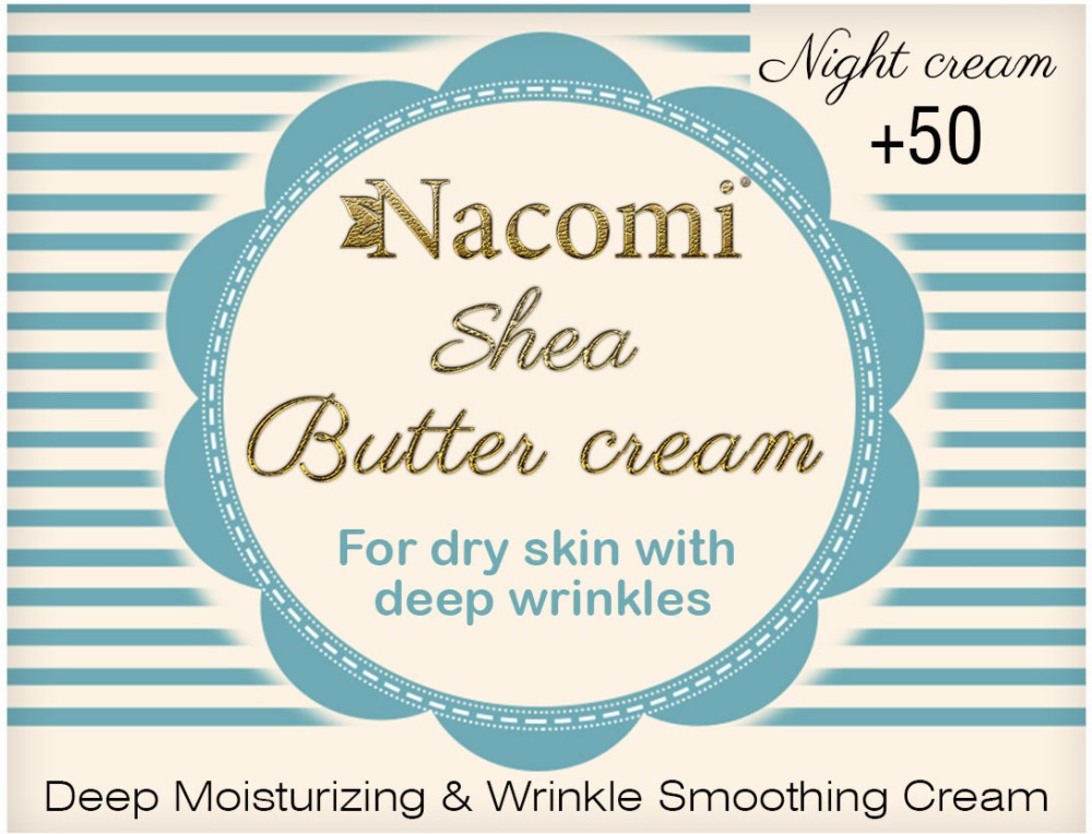 Nacomi Shea Butter Night Cream 50+ -           - 