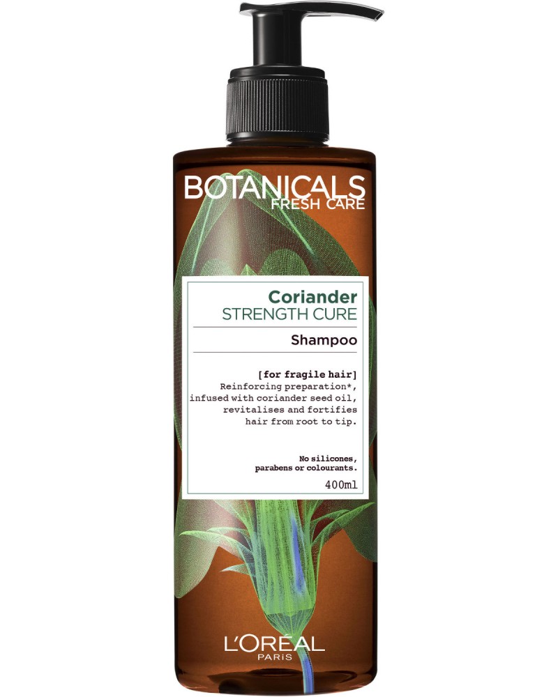 LOreal Botanicals Coriander Strenght Cure Shampoo -          "Botanicals - Coriander" - 