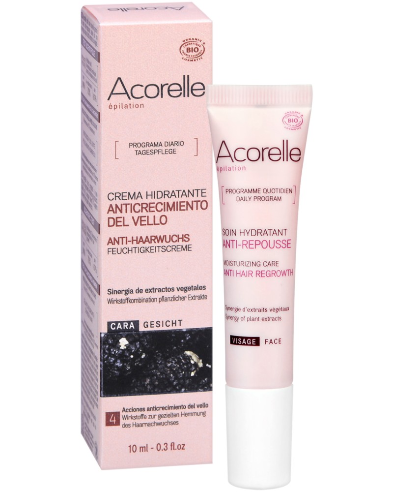 Acorelle Moisturizing Care Anti Hair Regrowth Face -          "Hair Regrowth Minimizer" - 