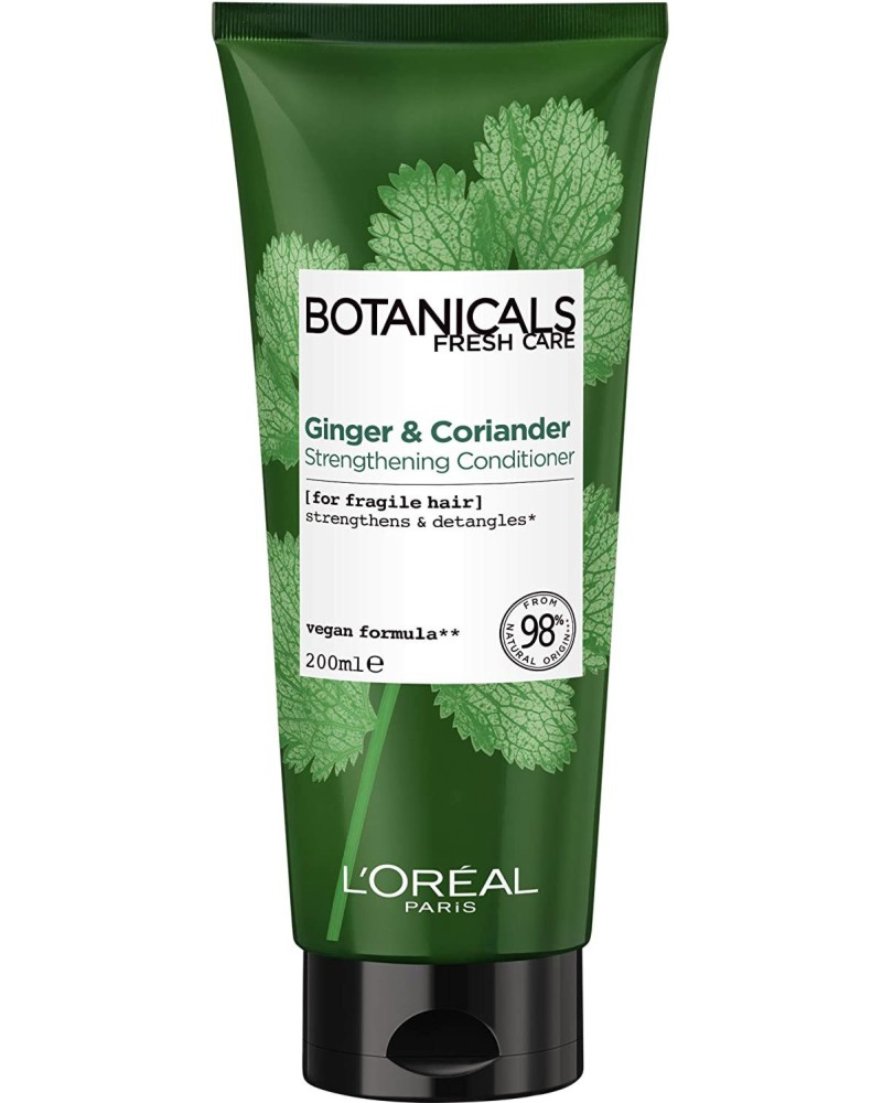 L'Oreal Botanicals Ginger & Coriander Strengthening Conditioner -            "Botanicals - Ginger & Coriander" - 