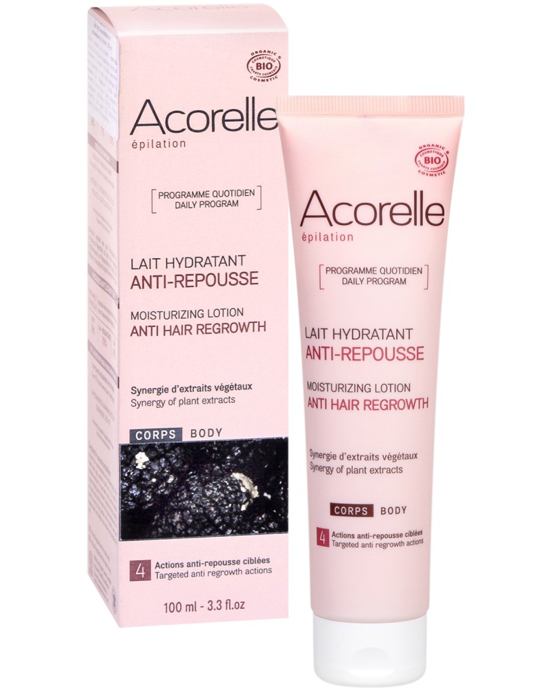 Acorelle Moisturizing Lotion Anti Hair Regrowth Body -          "Hair Regrowth Minimizer" - 