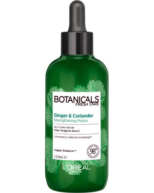 LOreal Botanicals Ginger & Coriander Strengthening Potion -       Botanicals - Ginger & Coriander" - 