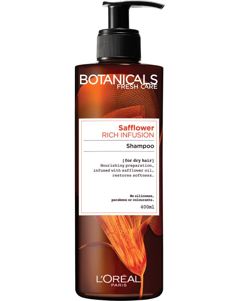 LOreal Botanicals Safflower Rich Infusion Shampoo -         "Botanicals - Safflower" - 