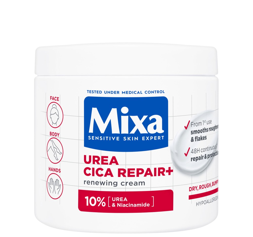 Mixa Cica Repair+ Renewing Cream - ���� �� ����, ���� � ���� � ���� � ���������� - ����