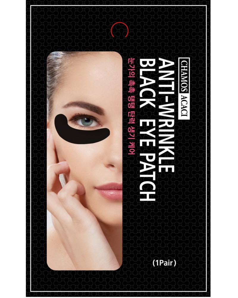 Chamos Acaci Anti-Wrinkle Black Eye Patch - Пачове против бръчки около очите от серията Acaci - продукт