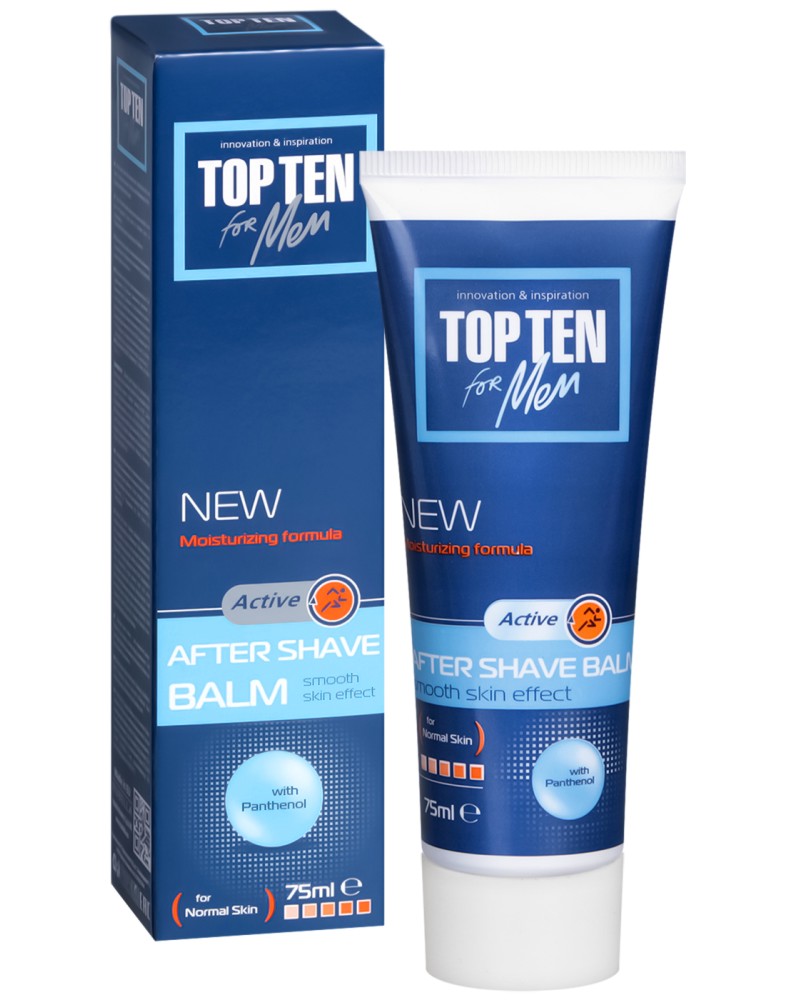 Top Ten Active After Shave Balm -         - 