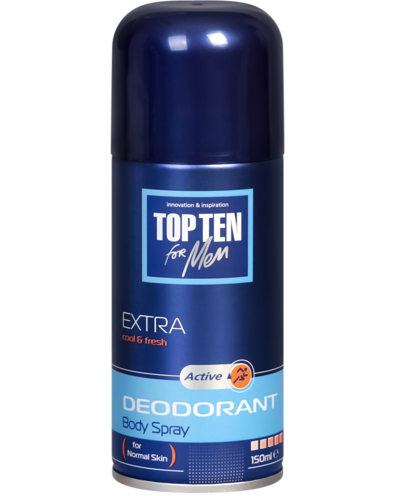 Top Ten Active Extra Cool Deodorant -    - 