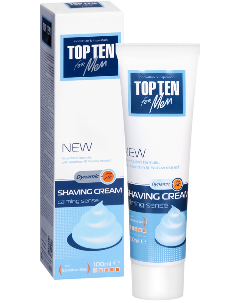 Top Ten Dynamic Shaving Cream -       - 