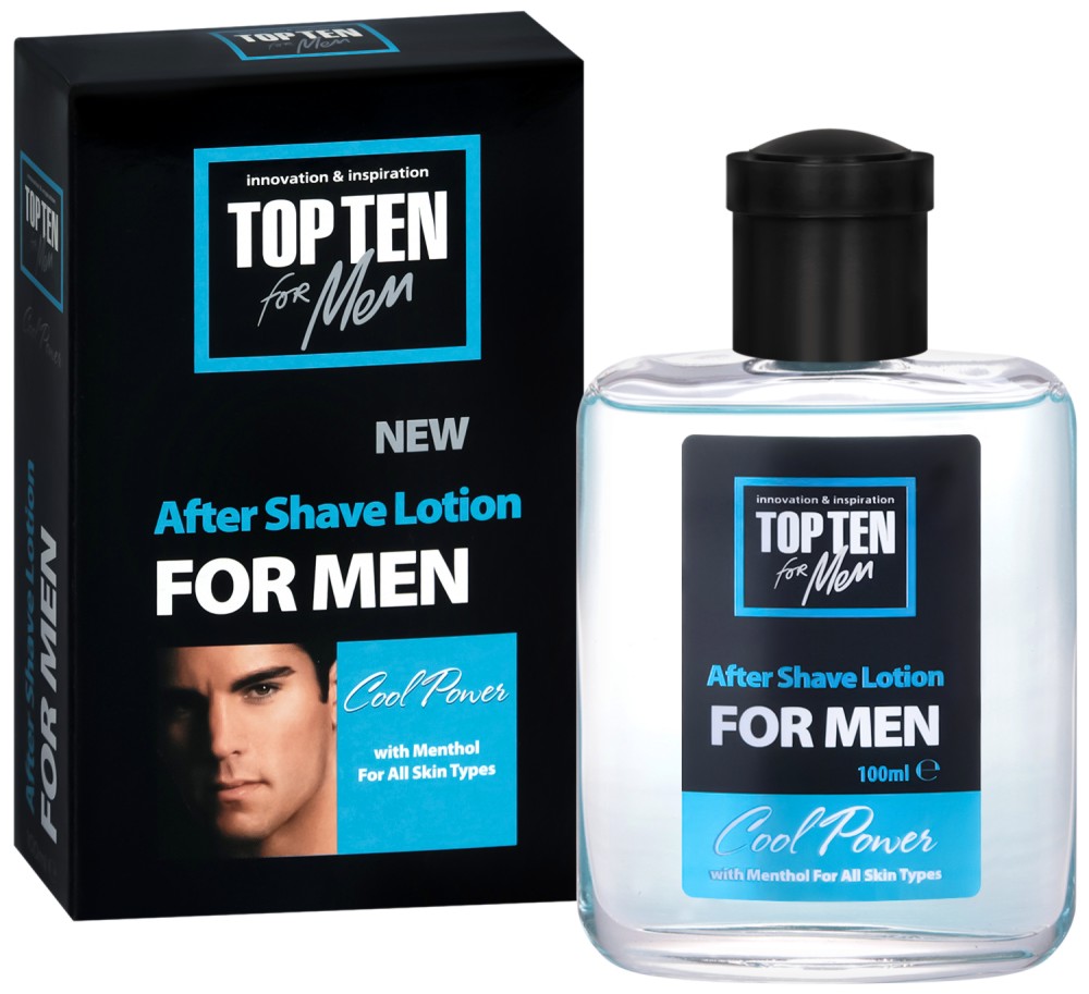 Top Ten Cool Power After Shave Lotion -           - 