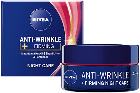Nivea Anti-Wrinkle + Firming Night Care 45+ -        - 
