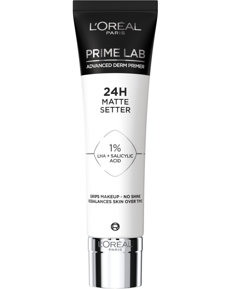 L'Oreal Prime Lab 24H Matte Setter Primer -     - 