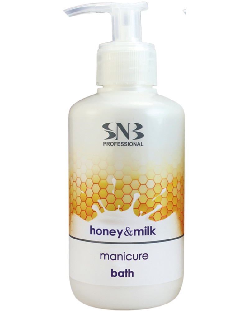 SNB Honey & Milk Manicure Bath -        "Honey & Milk" - 