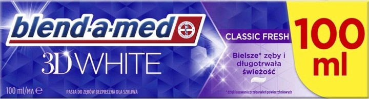 Blend-a-med 3D White Classic Fresh -     -   