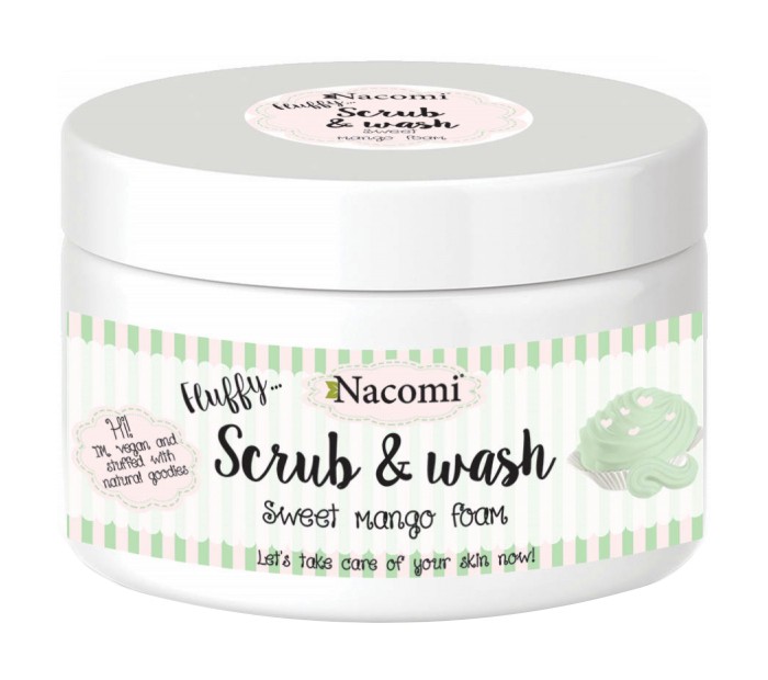 Nacomi Fluffy Scrub & Wash Sweet Mango Foam -          - 