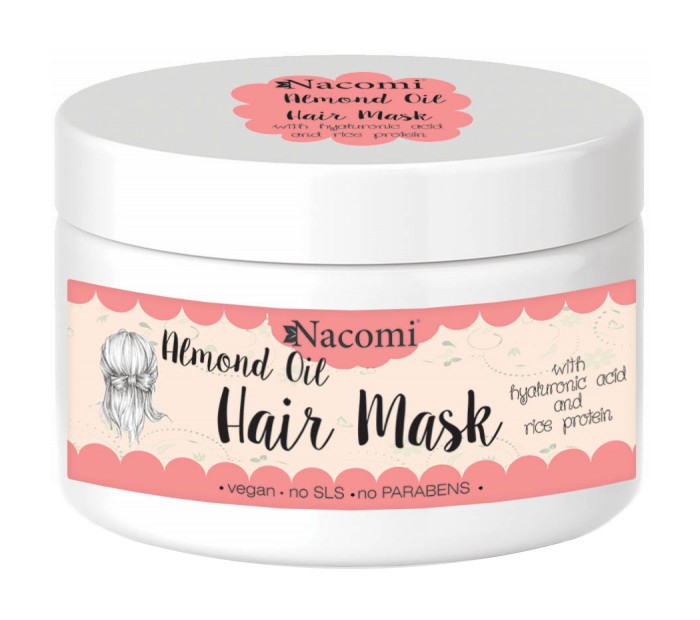 Nacomi Almond Oil Hair Mask -      ,      - 