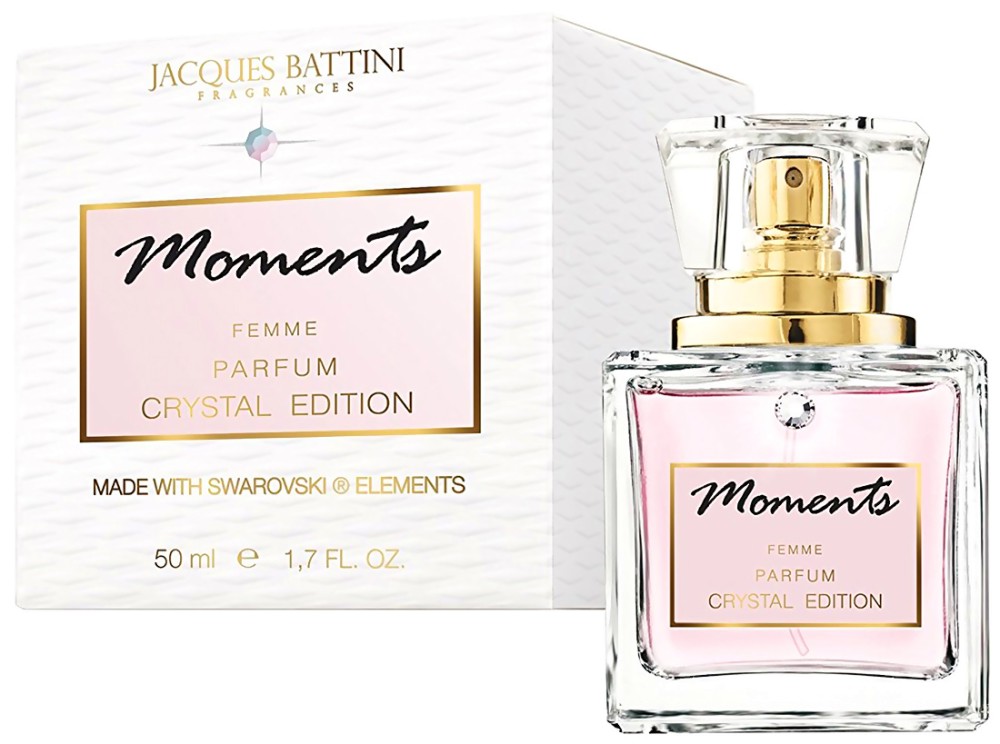 Jacques Battini Moments Crystal Edition Parfum -     "Swarovski Elements" - 