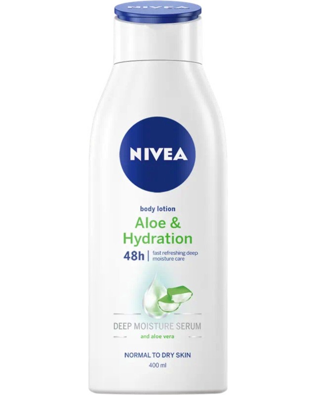 Nivea Aloe & Hydration Body Lotion Nivea Aloe & Hydration Body Lotion - Хидратиращ лосион за тяло с алое вера - лосион