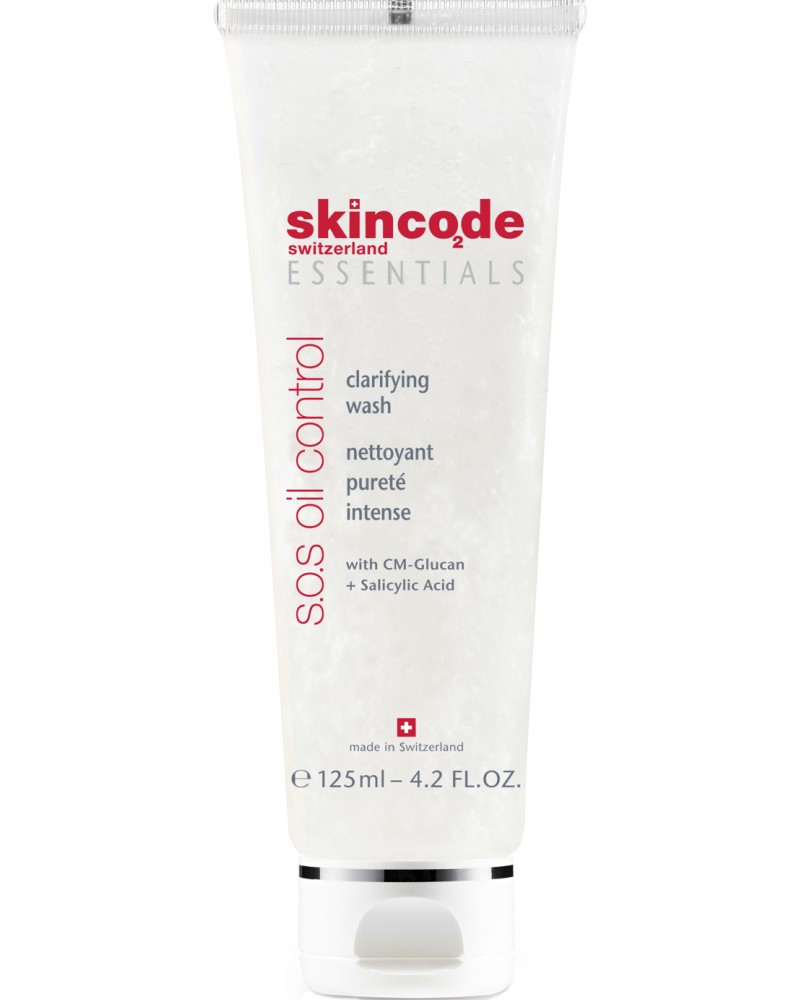 Skincode Essentials S.O.S Oil Control Clarifying Wash -          "Essentials" - 