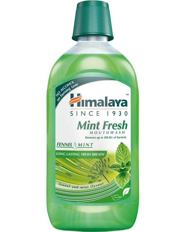 Himalaya Mint Fresh Mouthwash -     - 