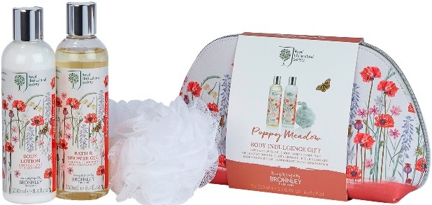 Bronnley Poppy Meadow Body Indulgence Gift -         "Poppy Meadow" - 