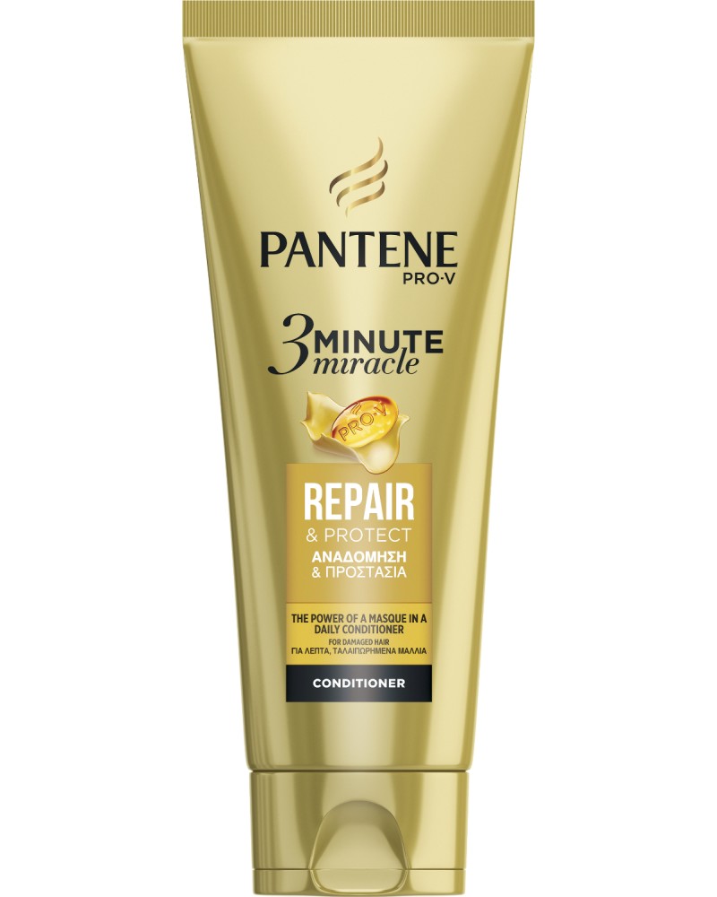 Pantene 3 Minute Miracle Repair & Protect Conditioner -         3 Minute Miracle - 