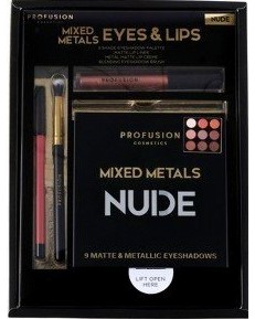 Profusion Cosmetics Mixed Metals Nude Eyes & Lips -      - 