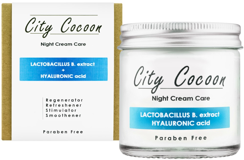 City Cocoon Night Cream Care -       - 