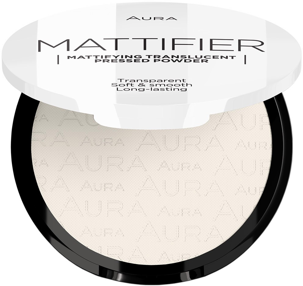 Aura Mattifier Transparent Compact Powder -      - 