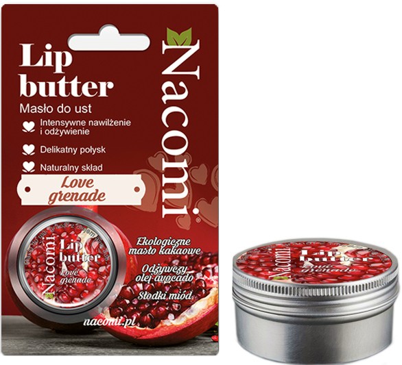 Nacomi Pomegranate Lip Butter -        - 