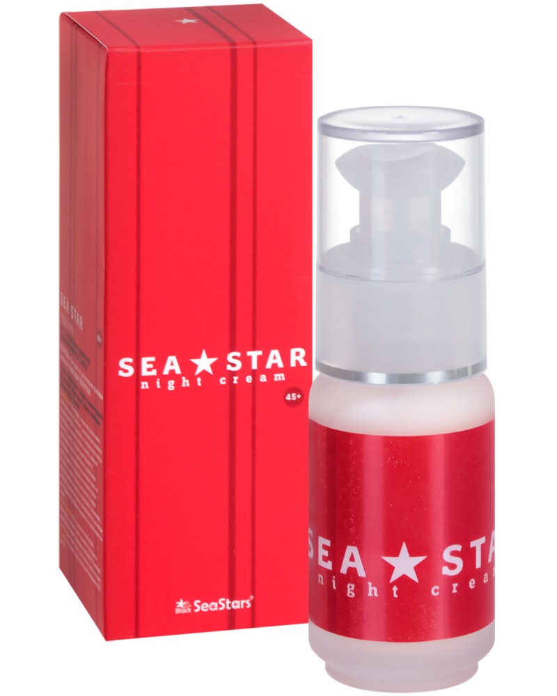 Black Sea Stars Night Cream 45+ -         "Sea Star" - 