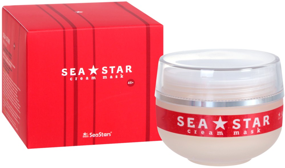 Black Sea Stars Cream Mask 45+ -         "Sea Star" - 