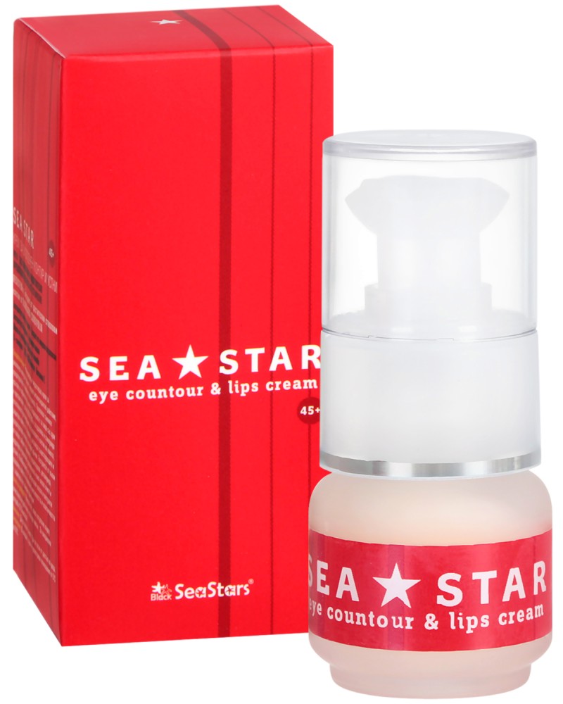 Black Sea Stars Eye Countour & Lips Cream 45+ -           "Sea Star" - 