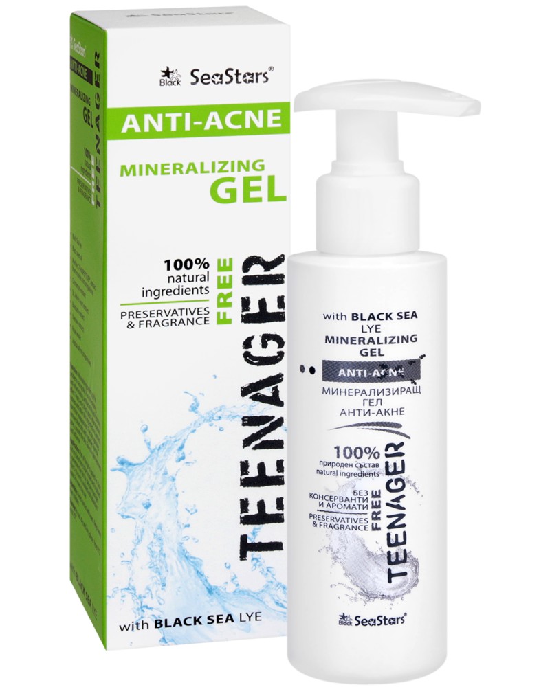 Black Sea Stars Teenager Anti-Acne Mineralizing Gel -        Teenager Anti-Acne - 