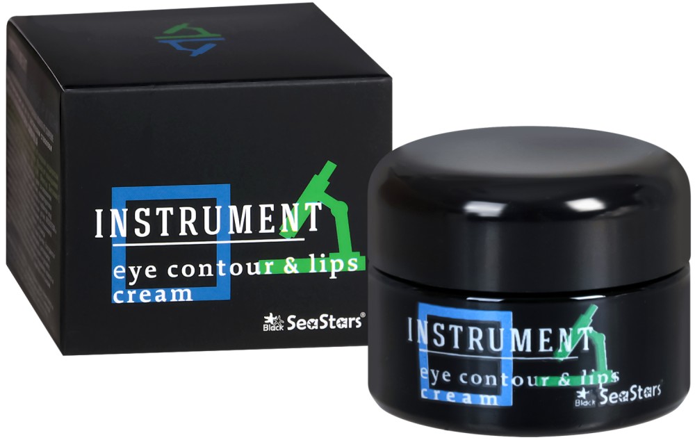 Black Sea Stars Instrument Eye Contour & Lips Cream Black Sea Stars Instrument Eye Contour & Lips Cream - Крем за околоочен контур и устни за мъже - крем