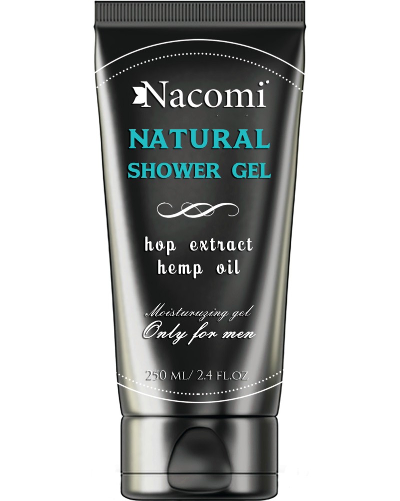 Nacomi Natural Shower Gel Only for Men -             -  