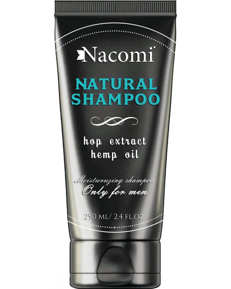 Nacomi Natural Moisturizing Shampoo Only for Men -            - 