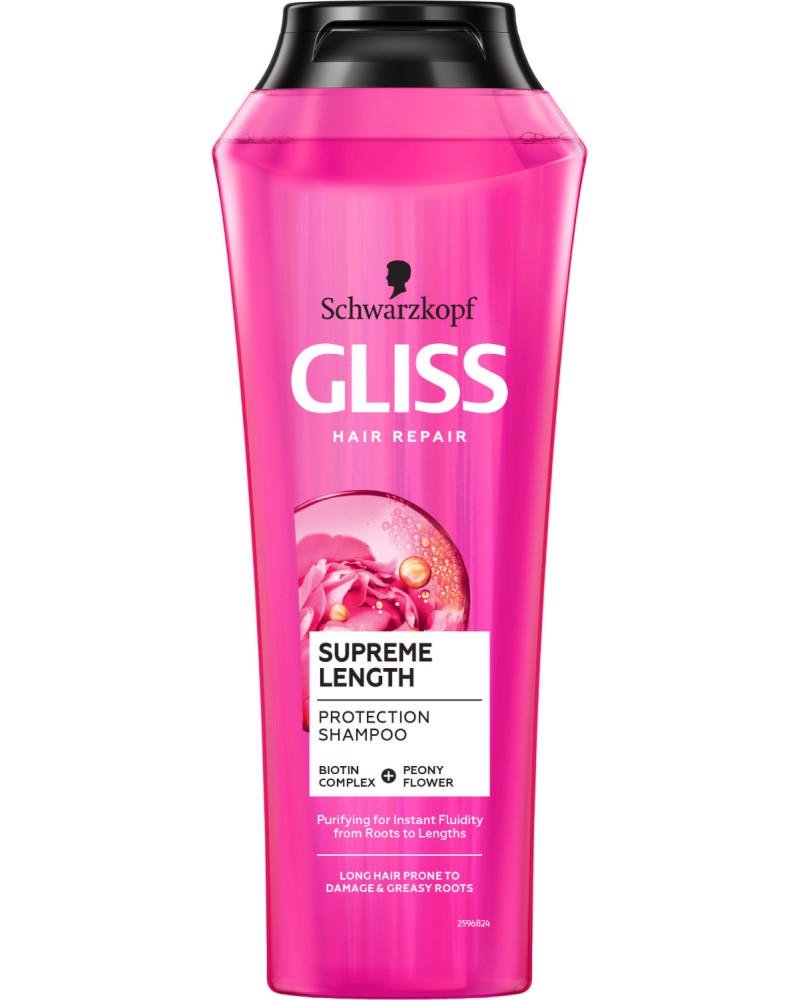 Gliss Supreme Length Shampoo -   ,       Supreme Length - 