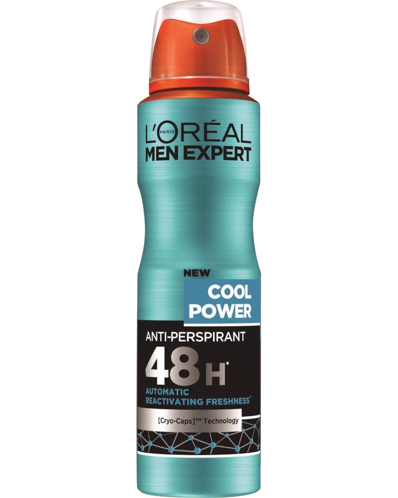 L'Oreal Men Expert Cool Power Anti-Perspirant -      - 